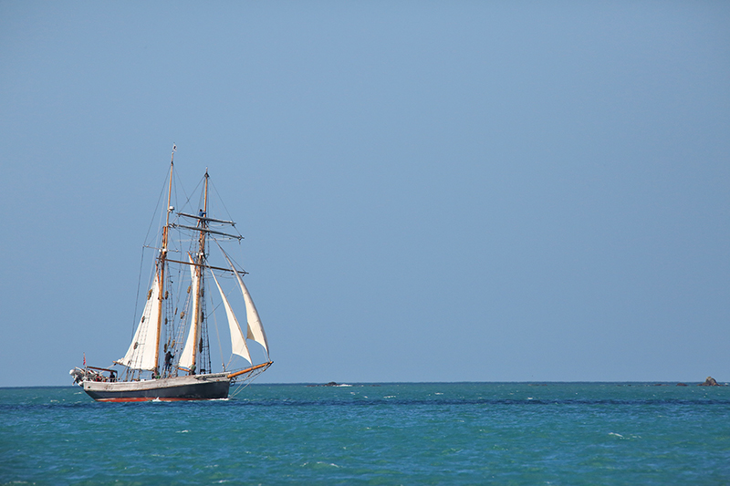 Sail on the R Tucker Thompson, Bay of Islands, NZ